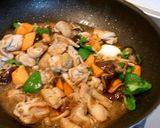 バター風味♪鶏肉と野菜の醤油煮作り方4写真