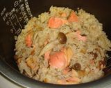 塩こんぶ入り鮭ご飯作り方3写真