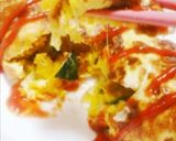 とろーり♪かぼちゃチーズオムレツ作り方9写真