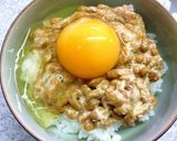 包丁要らず&2分で完成♥ 黄の納豆卵丼作り方3写真