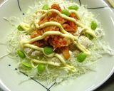 鶏ささみとキャベツとキムチのサラダ作り方6写真