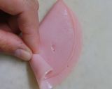 巻くだけハムのお花♪作り方3写真
