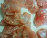 鶏肉のマスタードソース煮作り方1写真