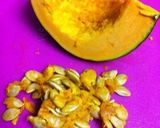 超簡単ホクホク甘〜いカボチャの煮物作り方1写真