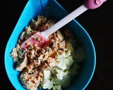 鮭缶と豆腐deクラブケーキ風作り方4写真