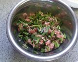 サクサク！ニラと挽き肉の天ぷら作り方4写真