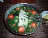 モロヘイヤでのどこし最高そうめん作り方7写真
