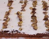 栗のモンブランロールケーキ作り方7写真