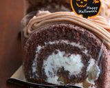 栗のモンブランロールケーキ作り方12写真