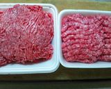作り置き用 ハンバーグ作り方1写真