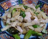 鶏胸肉とアスパラときのこの中華風作り方4写真