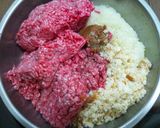 作り置き用 ハンバーグ作り方6写真