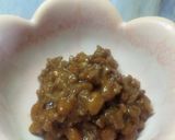 肉みそ納豆オムレツ✧作り方1写真