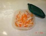 昨日の残りで洋風なます作り方1写真