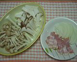 塩こんぶで きのこパスタ☆作り方1写真