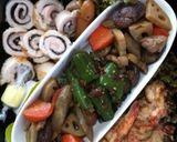 運動会 お弁当-2012-作り方2写真