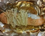 我が家の鮭ホイル焼き。醤油マヨ柚子胡椒味作り方8写真