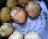 大きいジャガイモのほっこほっこ煮作り方1写真
