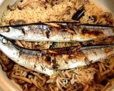 土鍋 DE 秋刀魚ご飯作り方5写真