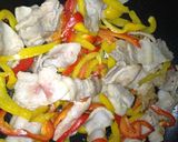 豚肉＆パプリカで味噌炒め♪作り方3写真