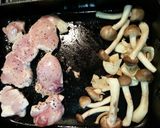 ブロッコリーと鶏のガーリック炒め作り方2写真