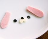 ＊キャラ弁＊PINKのラブリー羊ちゃん♡作り方3写真