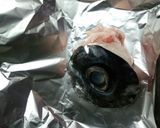 マグロの目玉蒸し作り方1写真