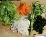 栄養満点！納豆サラダ作り方1写真