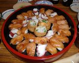 青ヶ島で食べた島寿司風☆手毬寿司作り方6写真