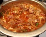 豚肉ゴロゴロ♡本場ソウル風♪キムチチゲ作り方16写真