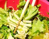 韓国風 チョレギサラダ作り方2写真