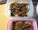 びっくりきんぴらライスバーガーならぬ弁当作り方2写真