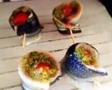 秋刀魚とまとジェノベーゼのピンチョス作り方3写真