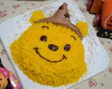 プーさんのキャラケーキかぼちゃモンブラン作り方10写真