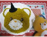 プーさんのキャラケーキかぼちゃモンブラン作り方11写真