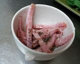 簡単☆手抜きのほうれん草のサラダ作り方2写真