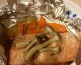 簡単☆鮭のホイル焼き作り方4写真