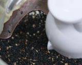 里芋茗荷黒味噌月見団子風作り方5写真