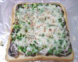 和風☆海苔佃煮チーズトースト♪作り方6写真
