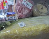 豚肉と白菜の塩麹鍋（鮭プラス）作り方1写真