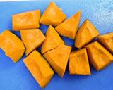 かぼちゃのマヨチーズ焼き☆作り方1写真