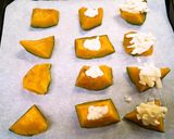 かぼちゃのマヨチーズ焼き☆作り方3写真