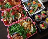 運動会弁当2012年 盛り付け作り方1写真