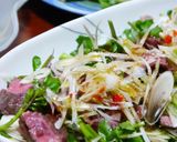 お肉のサラダ✿ちょい辛ドレッシング作り方4写真