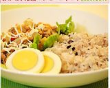 愛する家族へ♡ｼｬｯｷﾘ野菜と挽肉の丼作り方8写真
