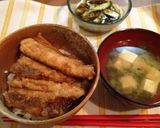 骨まで食べれる★秋刀魚の蒲焼き丼作り方4写真