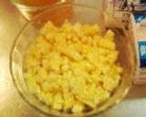味来で作る・冷たいコーンスープ♪作り方2写真