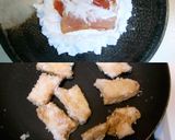 安いマグロは焼く♪ピーマン入りで中華風作り方2写真