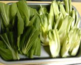 うすあげとチンゲン菜のオイスターソース煮作り方2写真