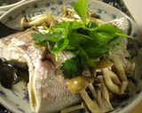 鯛としめじの酒蒸し・小料理屋風作り方5写真
